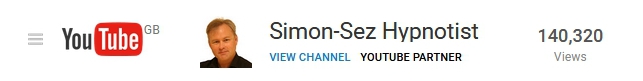 Simon Sez comedy hypnotist 140,000 YouTube views